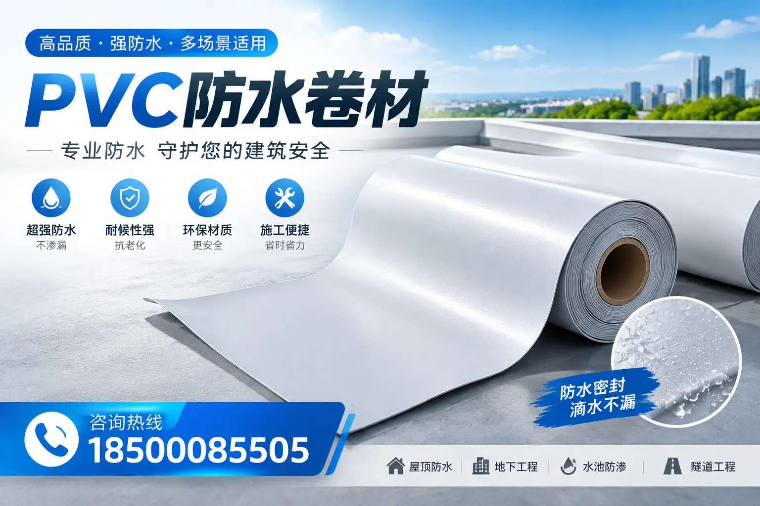 PVC防水卷材的市场竞争分析，新乡品牌选择参考